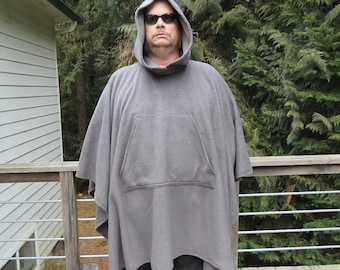 poncho, mens poncho, fleece poncho, hooded poncho, plus size poncho, poncho, rectangle poncho, poncho men, men poncho, poncho for men