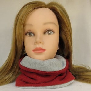 cowl, fleece cowl, reversible fleece cowl, double layer cowl, winter cowl, winter scarf, fleece scarf, fleece snood, reversible snood, scarf