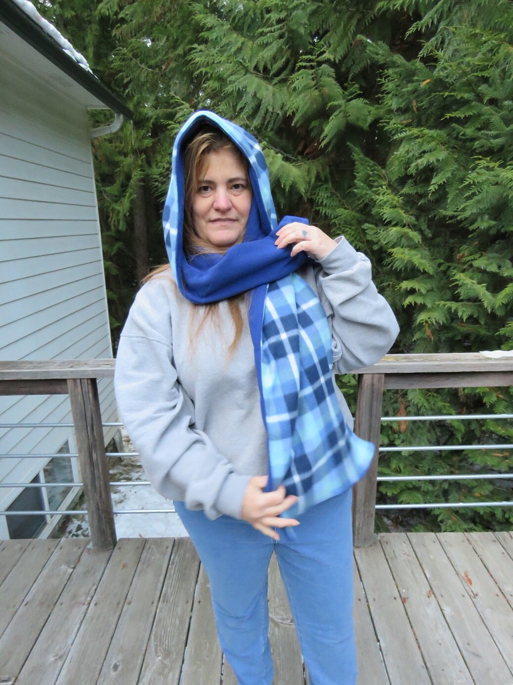 Hooded Scarf, Fleece Hooded Scarf, Scoodie, Fleece Scoodie, Scoodie