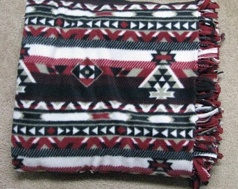 Fleece Blanket, Throw blanket, couch throw, couch blanket, lap quilt, throw blanket, sofa blanket, aztec blanket, aztec throw, fleece throws