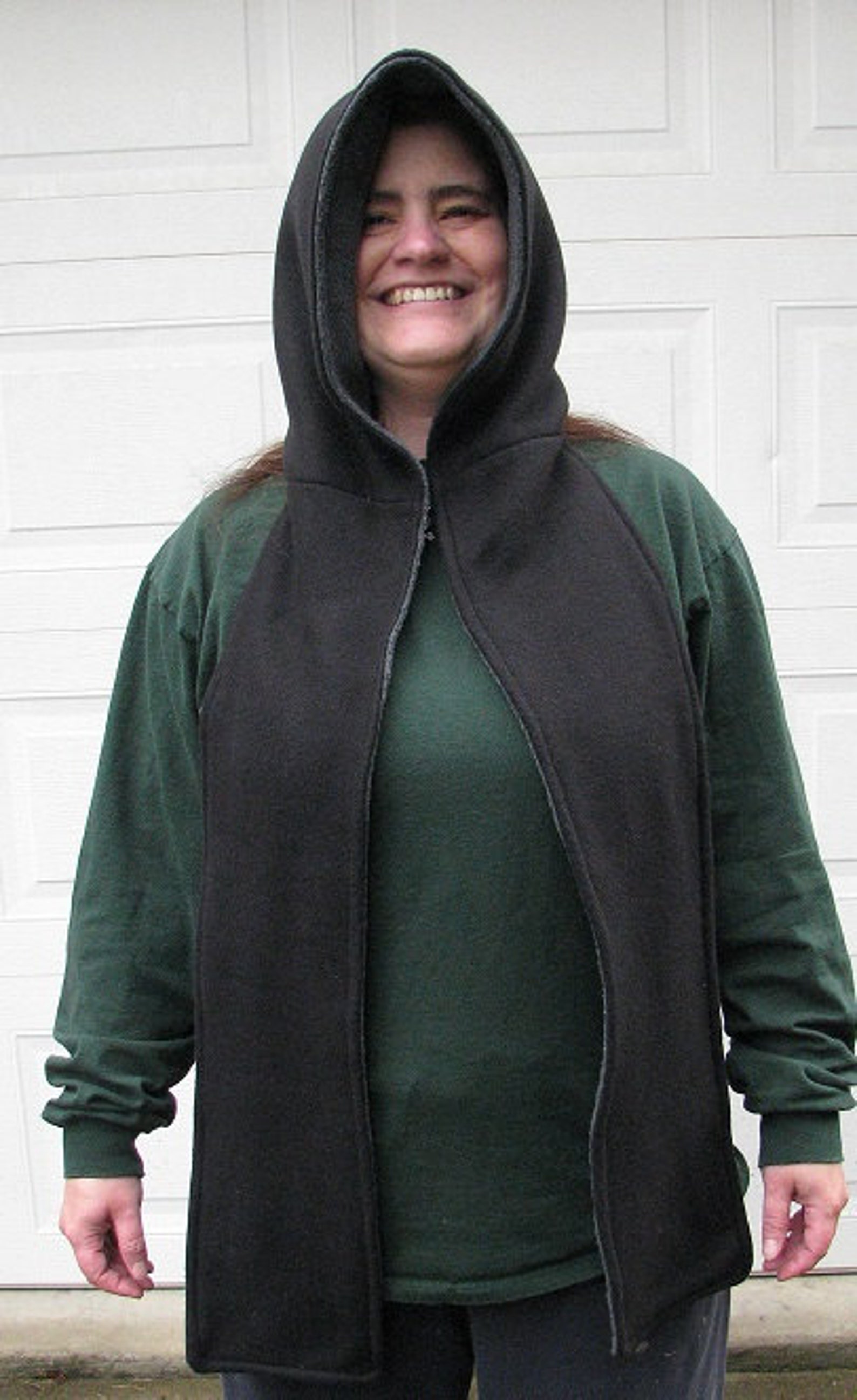Hooded Scarf, Fleece Hooded Scarf, Scoodie, Fleece Scoodie, Reversible
