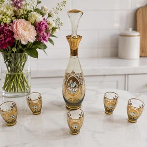 Murano Decanter - Etsy