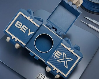 Beyblade X Deck Box 3 Fächer – Turnier Case Organizer für Beyblades | 3D Druck Aufbewahrung