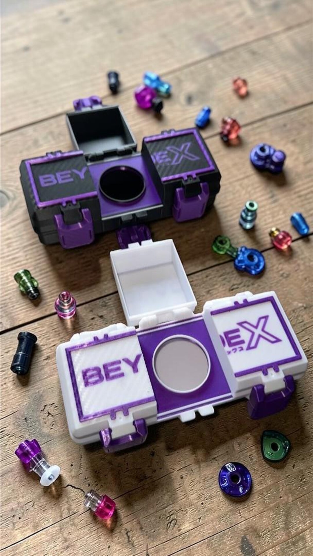 Beyblade X Deck Box With 3 Compartments – Tournament Case Organizer for ...