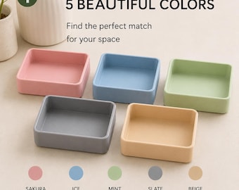 Modular Drawer Organizer Set, 3D Printed PLA Trays for Desk, Vanity and Bathroom