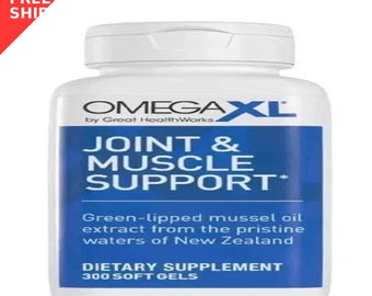 Omega XL 300 Capsules-Green Lipped Mussel Joint & Muscle Relief