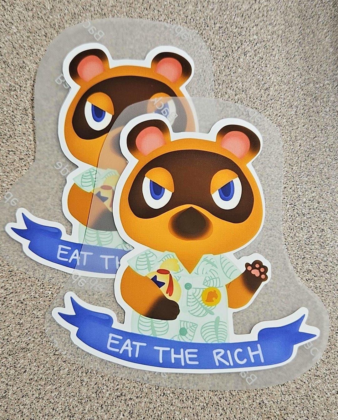 Rich Racoon Eat the Rich Raccoon Sticker - Etsy