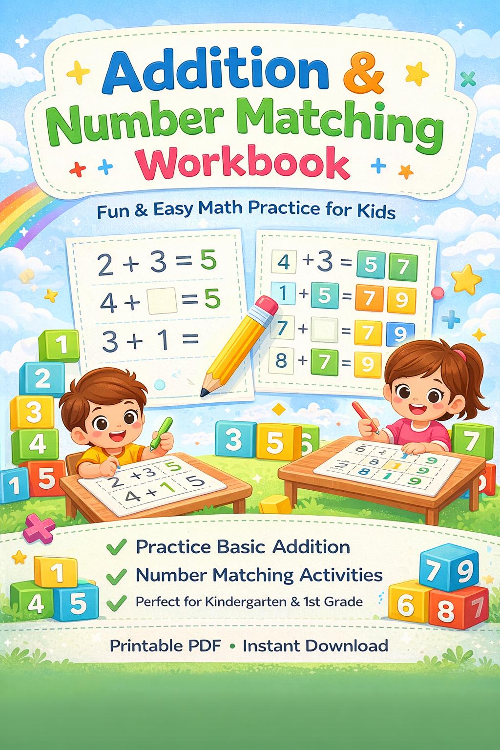 Children Math Practice Worksheet Multiplication Worksheet for Kids | Math Practice Printable | Number ...