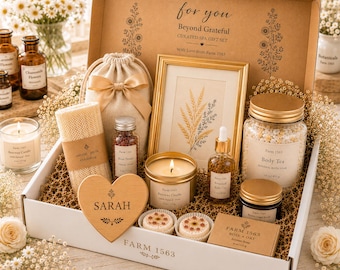 Caja de regalo de spa para ella
