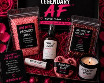 Legendary AF Self Care Gift Box | Women's Spa Relaxation Set