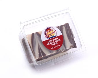 Vanilla Chocolate Swirl Fudge