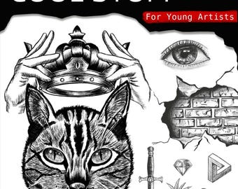 Learn To Draw Cool Stuff For Young Artists: A Drawing Gift With Fun, Easy Step-By-Step Practices & Techniques To Master In Less Than 21 Days