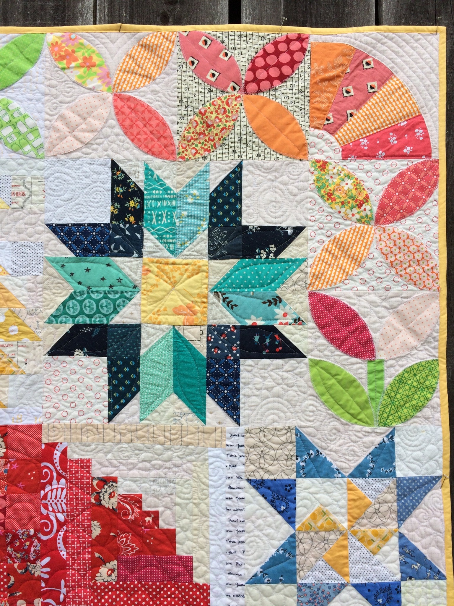PDF | Fresh & Scrappy Sampler Quilt Pattern | A Scrap Busting Block of ...