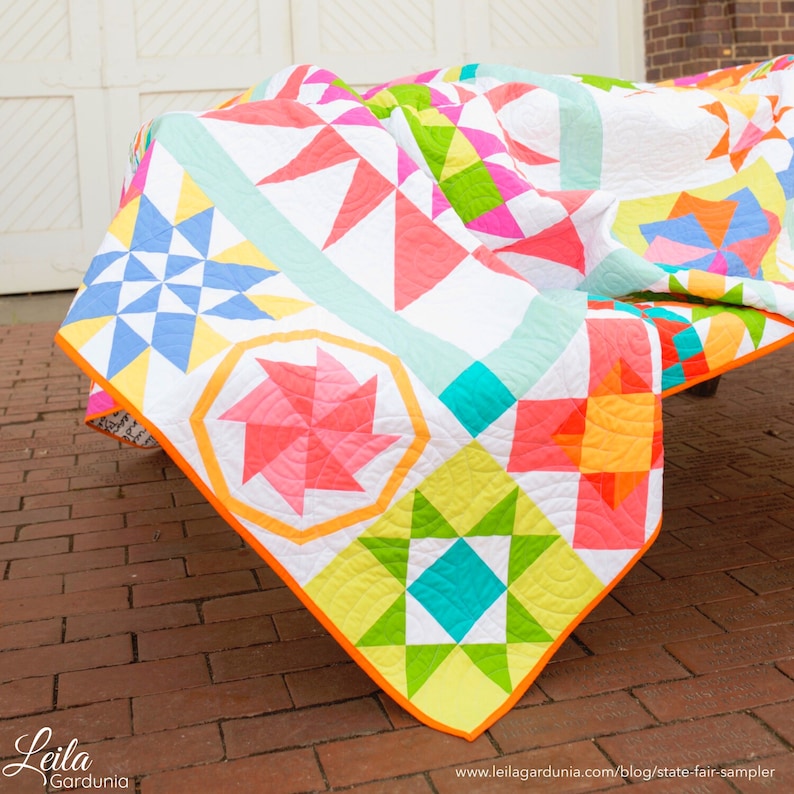 State Fair Sampler 2020 Quilt Block of the Month Club Etsy