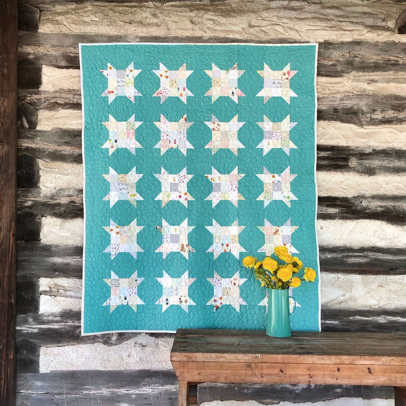 9-patch-scrappy-star-quilt-pattern-pdf-etsy