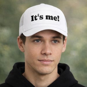 It's Me! Trucker Cap | Foam Mesh-Back Hat, Bold Script Front