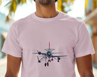 Aircraft Technician Engineer T-Shirt, Pilot Aviation Lover Gift, Airplane Mechanic Office Decor