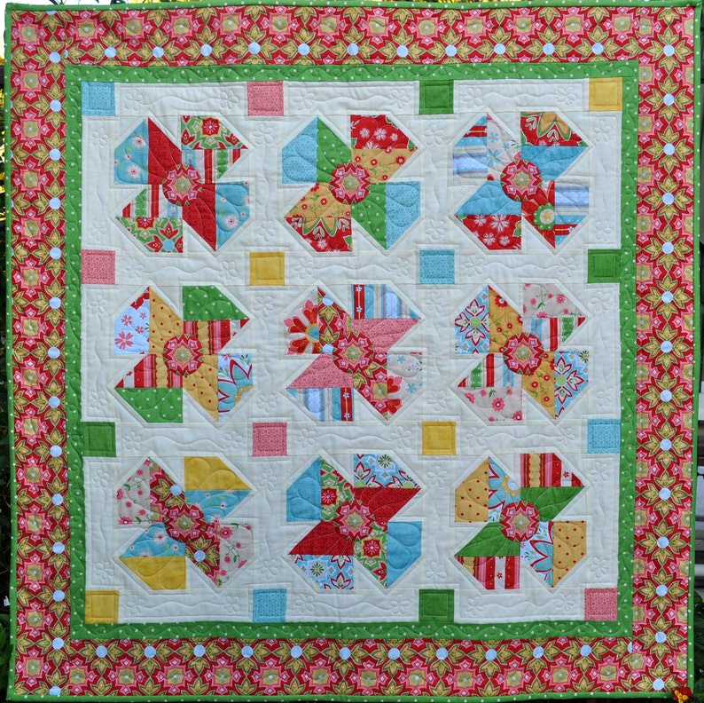 Livee's Garden Quilt Pattern Etsy