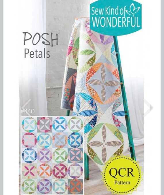 Posh Petal Quilt Pattern Etsy
