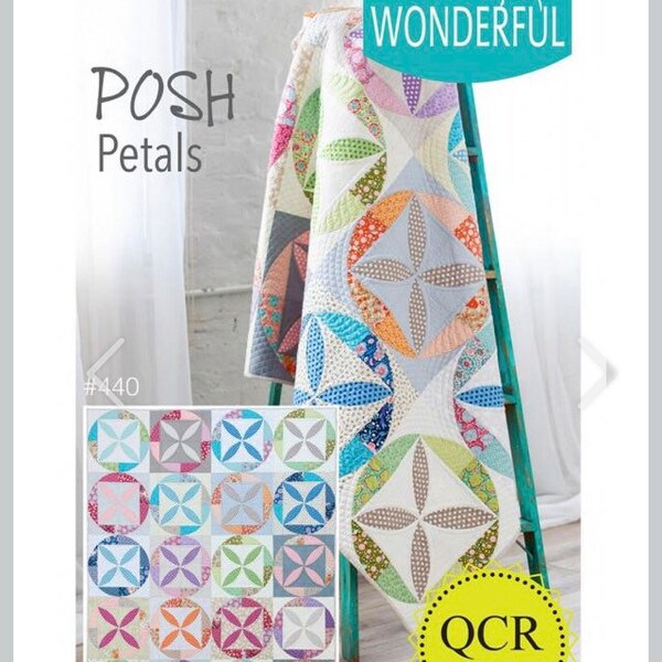 Posh Petal Quilt Pattern