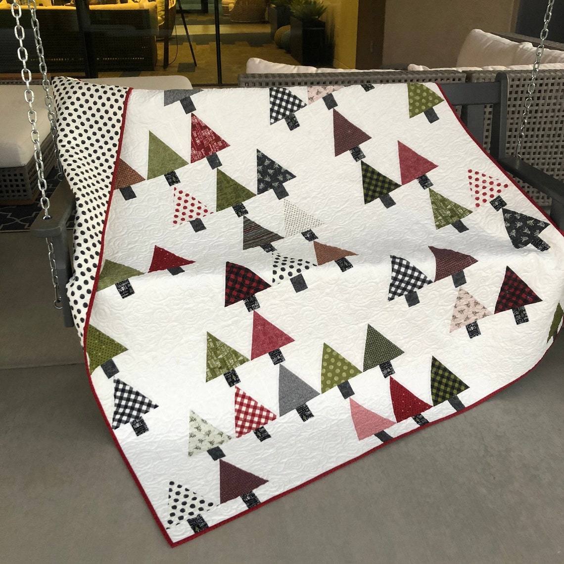 Woodsy Quilt Pattern Etsy