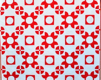 Patrón de tejido de perinola