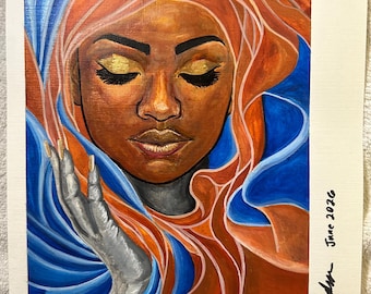 Acrylic Painting on Canvas Paper (9x12) – The Quiet Becoming