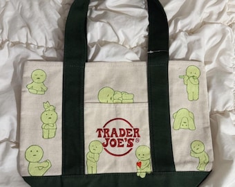 Custom Mini Canvas Tote Bag- Message Before Ordering