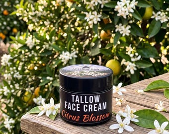 Citrus Blossom Tallow Face Cream
