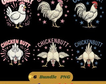 Raad eens, kippenkontbundel png: grappige meme-humor grap kinderhumor png Sarcastisch citaat clipart hoge resolutie (digitale download)
