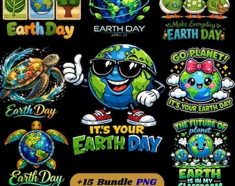 Happy Earth Day namaakgaren png-bundel, Earth Day png, aarde png, aarde png, ondersteuning planeet png, plasticvrij zee, wees lief voor de aarde