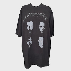メタリカ ツアー 1991-1992 スラッシュメタルバンドTシャツ シルクスクリーン印刷