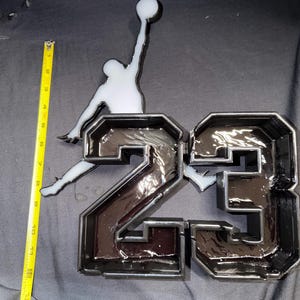 Jordan 23 unik väggkonst