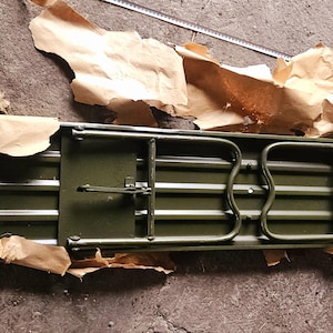 USSR Militär hopfällbar bänk Army sovjetisk lastbil Uaz Gaz Zil Buchanka NVA