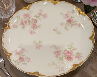 Vintage Haviland & Co. Limoges Porcelain Plates Set of Four