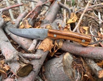 Hand-forged hunter knife