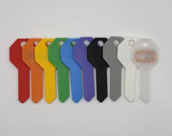 Brelok RFID w kształcie klucza 125 kHz T5577 Klonowalna karta dostępu