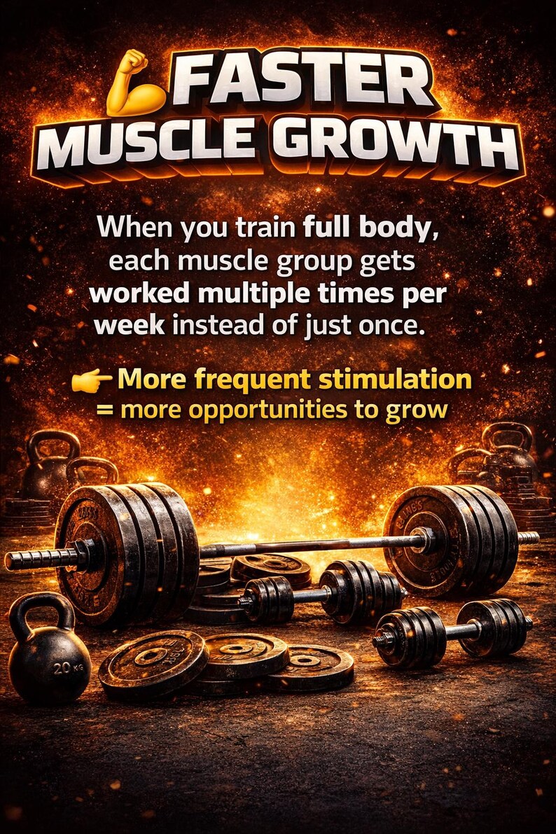 Full Body Workout Program (3x a Week) - Etsy