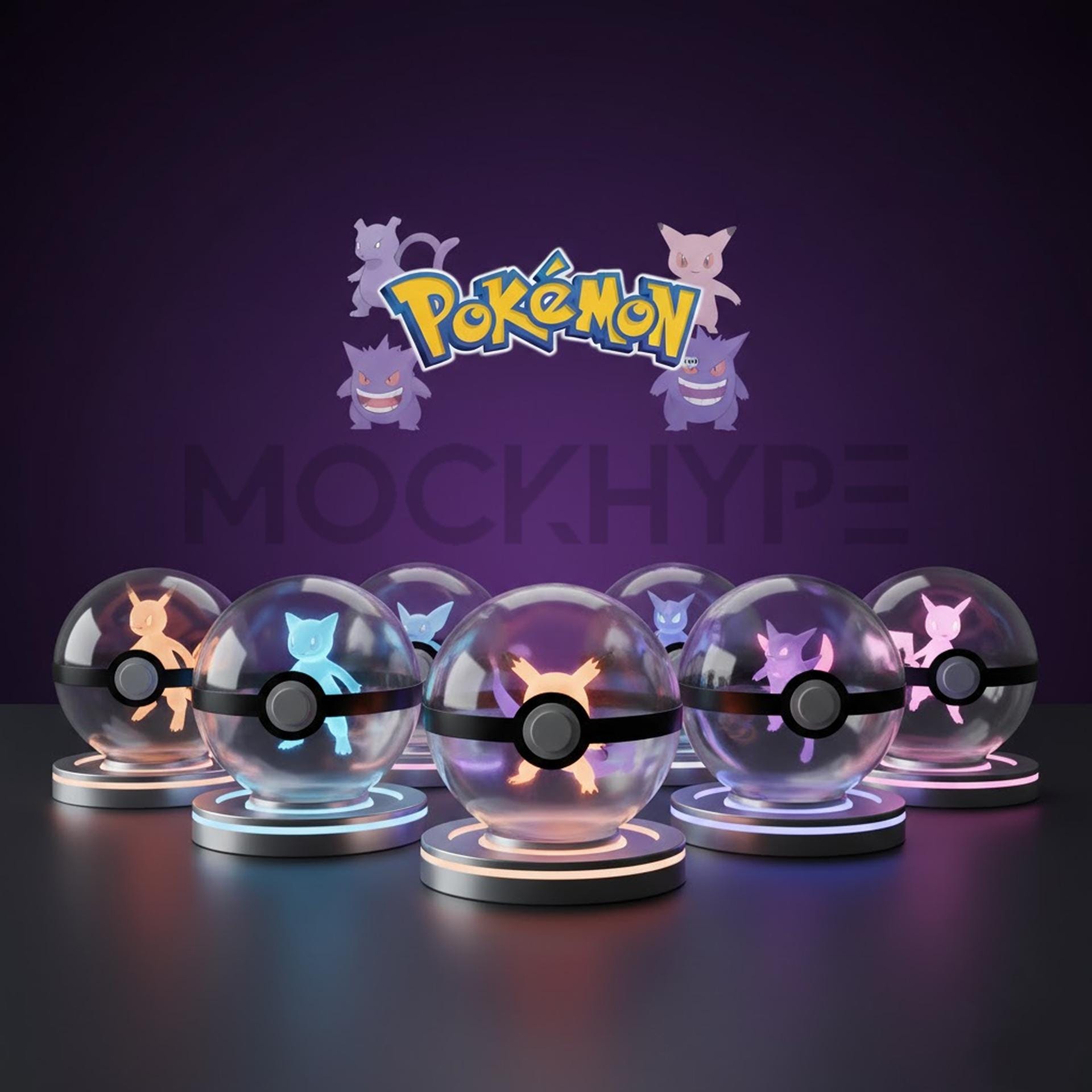 Veilleuse Pokémon Pokéball Lumineux - Collection de Teknofun