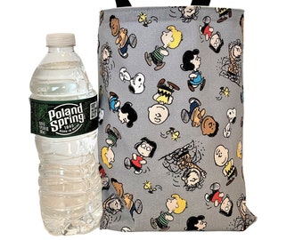 Peanut Gang Car Trash Bag-Water Resistant Lining-Swivel Hook Strap-Multi  Use Bag-New Car Gift