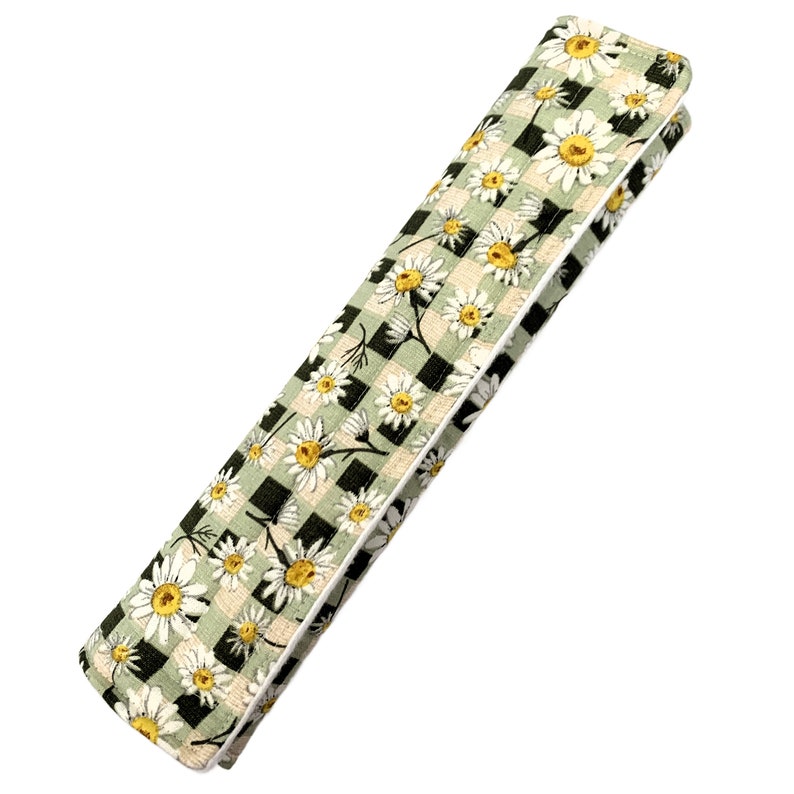 Seat Belt Cover Floral Gingham-10 inch Cushiony Shoulder Car Belt Pad-New Car Gift imagem 4