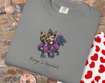 Camiseta de la Princesa Donut y Mongo / Camiseta con estampado de Mongo horrorizado / Camiseta de Carl de Dungeon Crawler