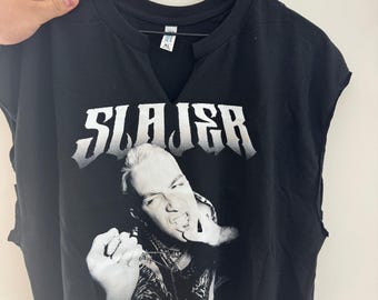 SLAJER cut off tour tee