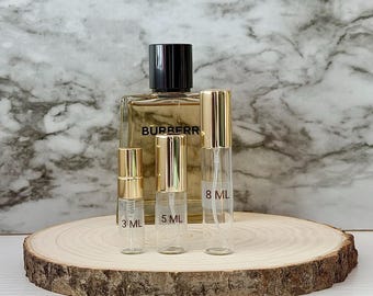Decant de Burberry Hero | Amostra de viagem em spray (3ml, 5ml, 8ml)