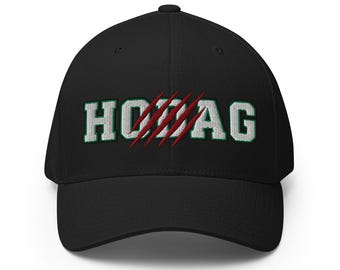 Hodag Survivor Flexfit Hat, Fitted Cap, Northwoods Folklore