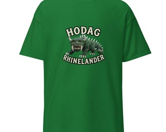 Wooly Hodag Rhinelander Wisconsin Folklore T-Shirt, Northwoods Monster Tee
