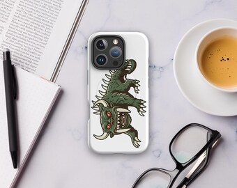 Hodag iPhone Case, MagSafe Phone Case, Northwoods Tough iPhone Cover