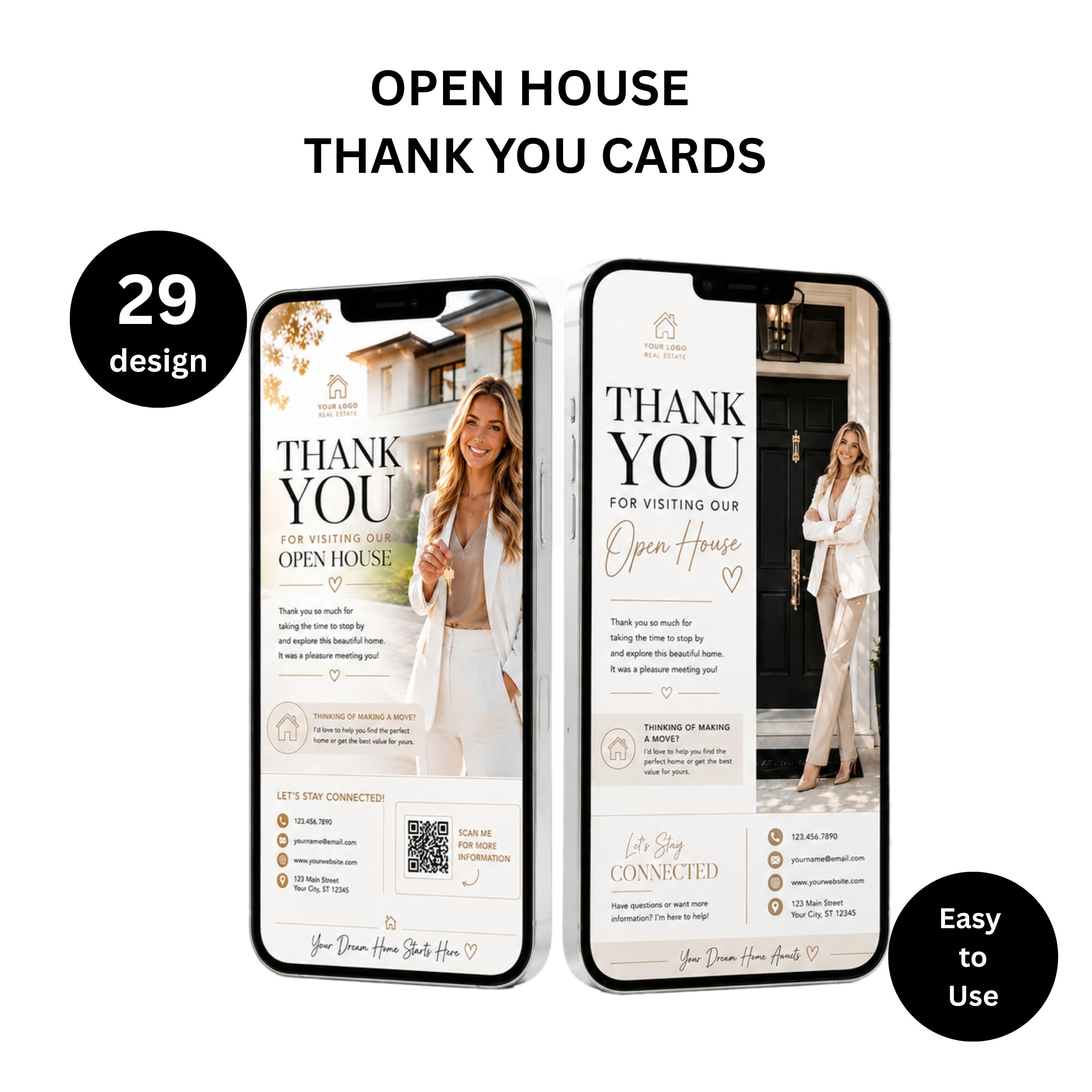 Open House Thank You Cards - Etsy