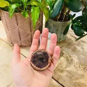 Large Orgonite, Orgone Pocket, Elite Shungite, Tensor Ring, Copper, Amethyst, EMF Harmoniser
