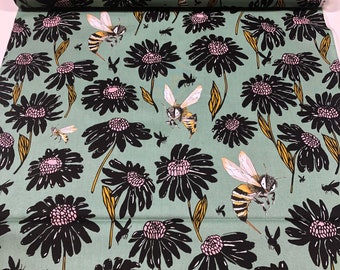 1 Yard Alexander Henry A Ghastlie Sting Cotton Fabric Headstone